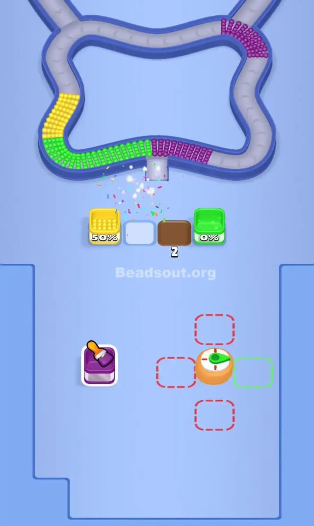 Beads Out Level 710 Solution 3