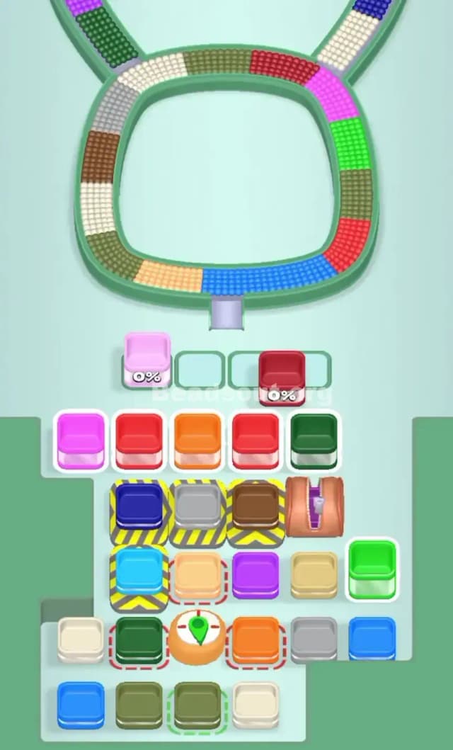 Beads Out Level 607 Gameplay