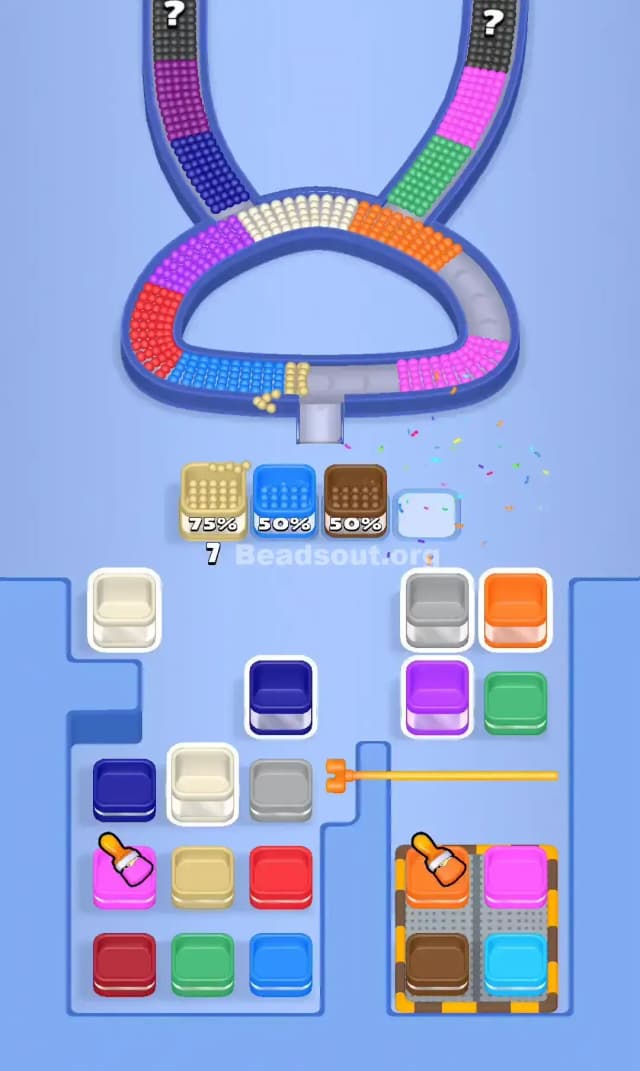 Beads Out Level 715 Solution 1