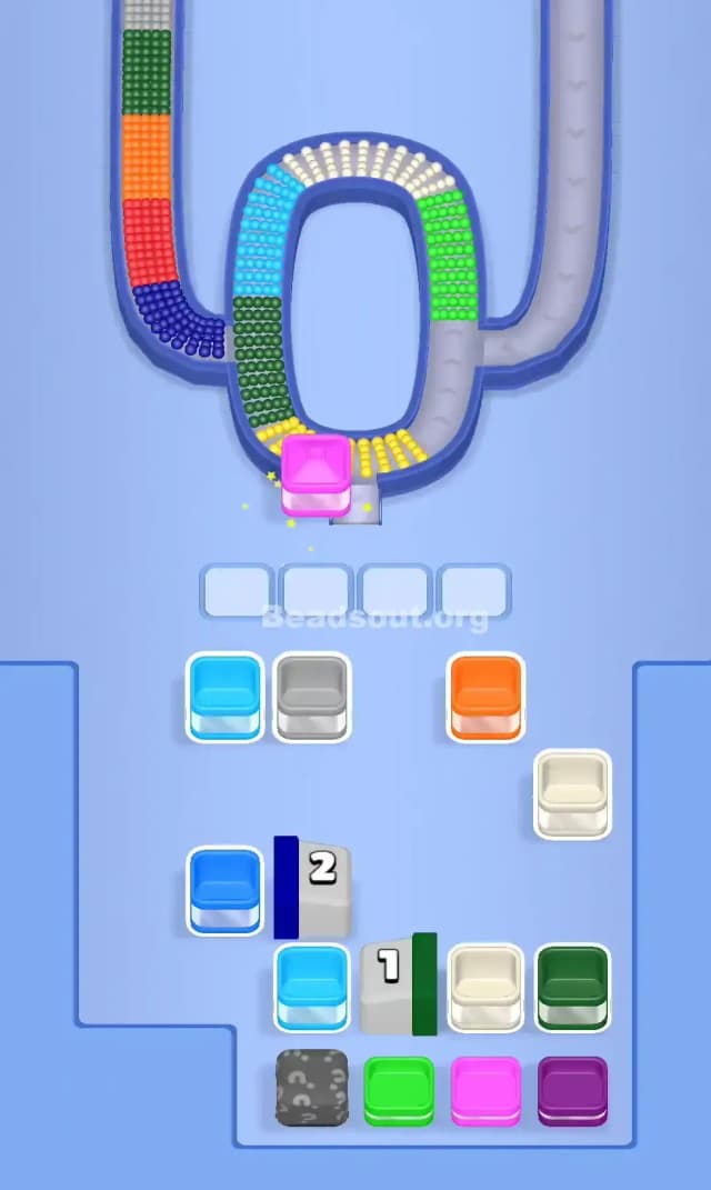 Beads Out Level 804 Solution 2