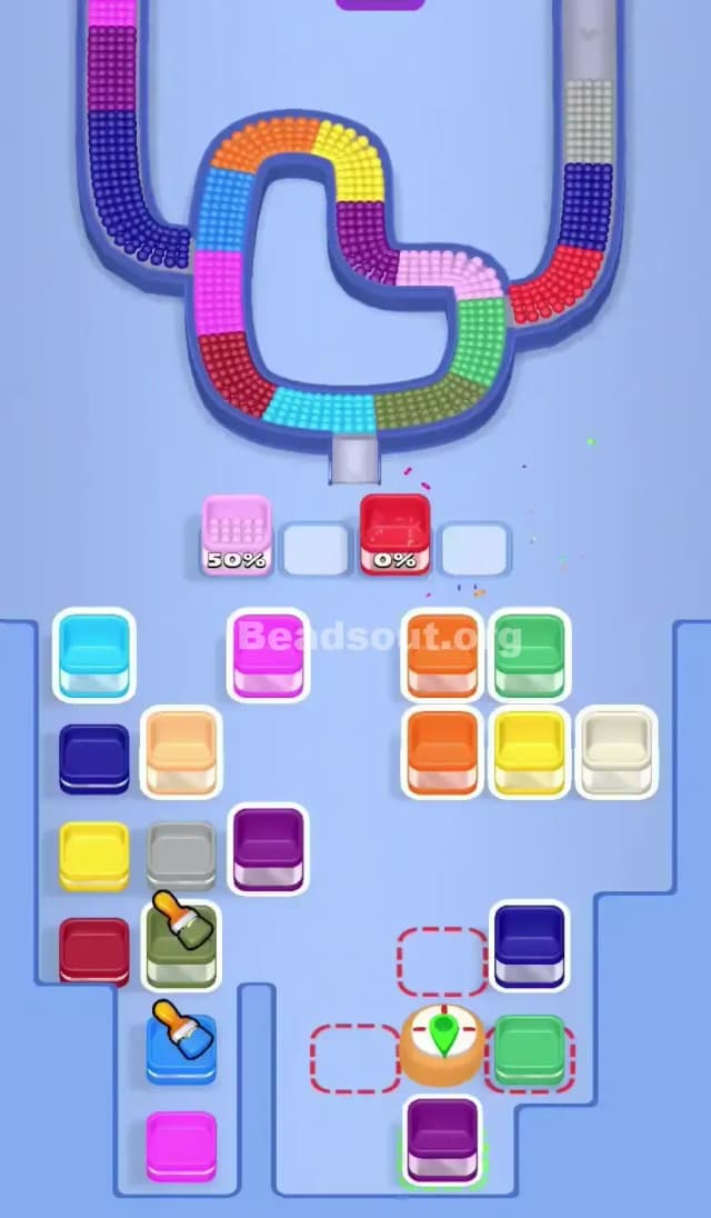 Beads Out Level 724 Solution 2