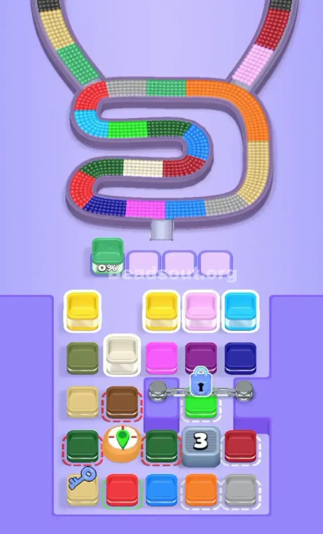 Beads Out Level 646 Gameplay