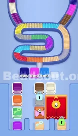 Beads Out Level 283 Solution 1