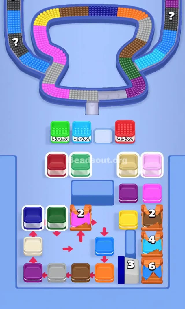 Beads Out Level 691 Solution 1