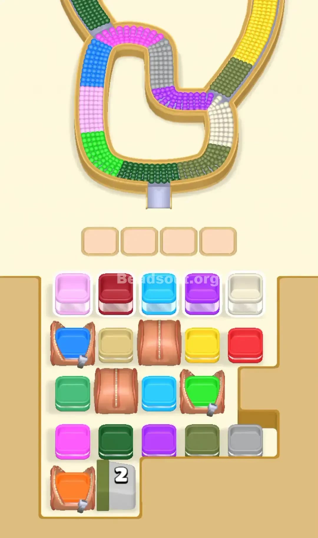 Beads Out Level 125 Screenshot