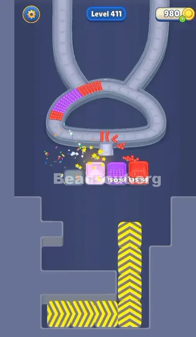 Beads Out Level 411 Solution 3