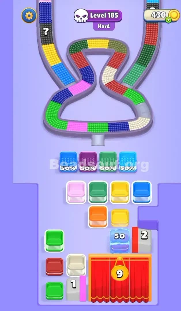 Beads Out Level 185 Solution 1