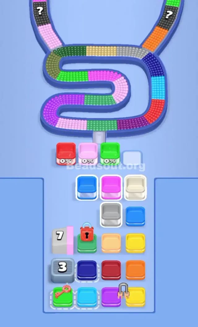 Beads Out Level 621 Gameplay