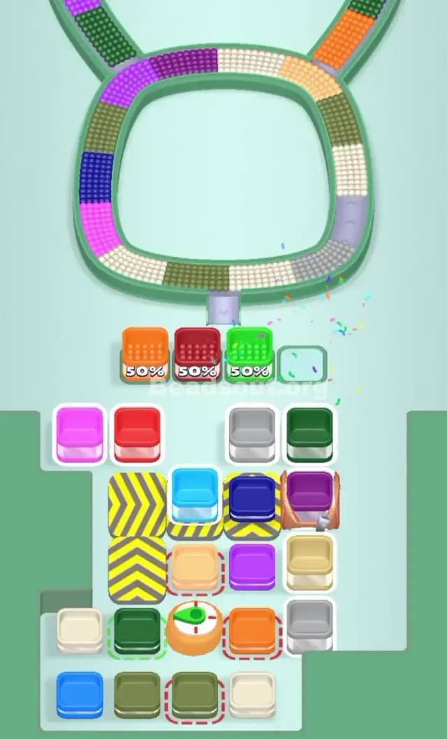 Beads Out Level 607 Solution 1