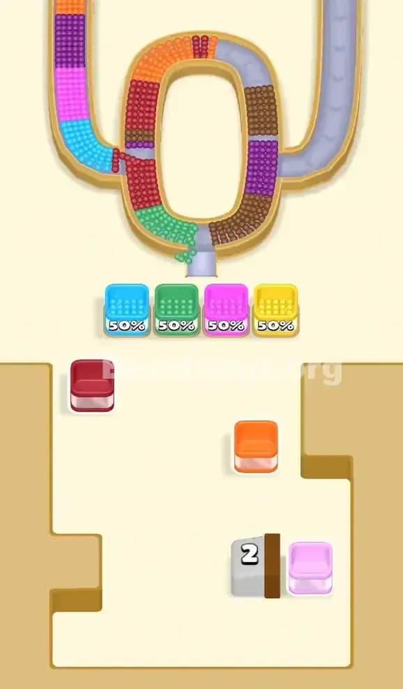 Beads Out Level 122 Solution 3