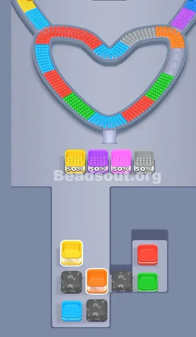 Beads Out Level 18 Solution 1