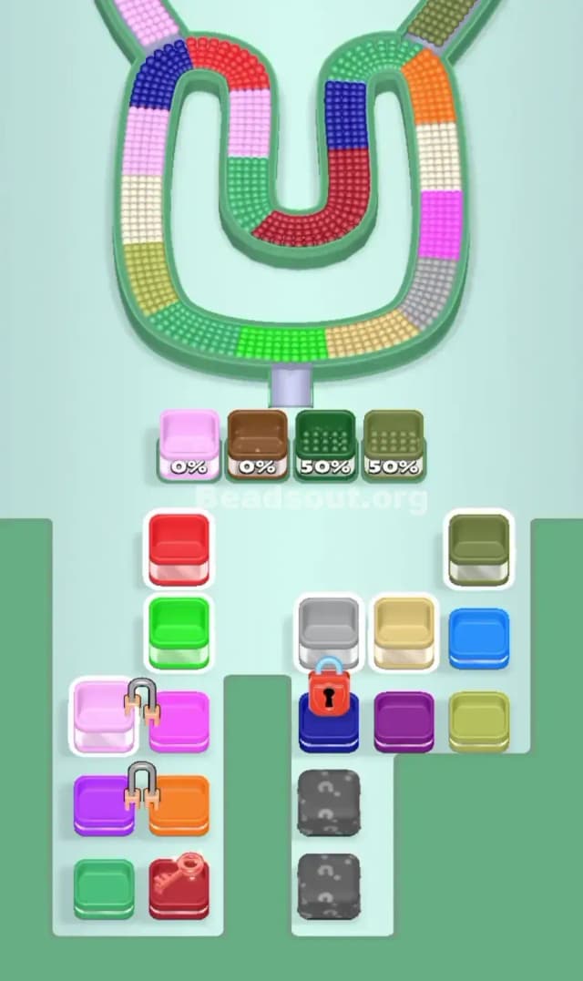 Beads Out Level 457 Solution 1