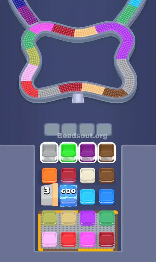 Beads Out Level 879 Gameplay