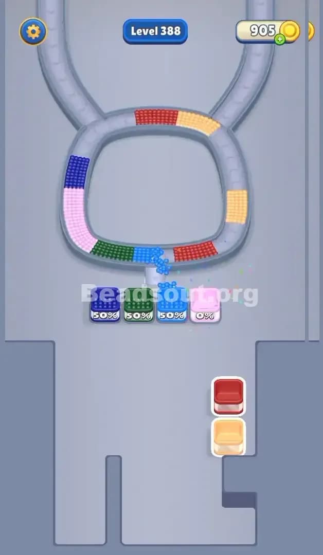 Beads Out Level 388 Solution 3