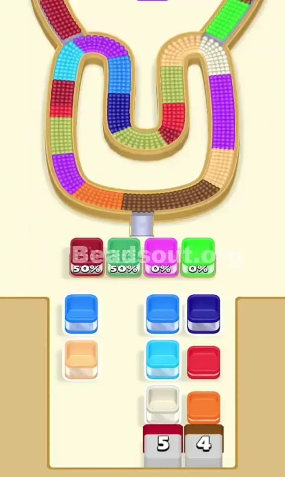 Beads Out Level 50 Solution 1