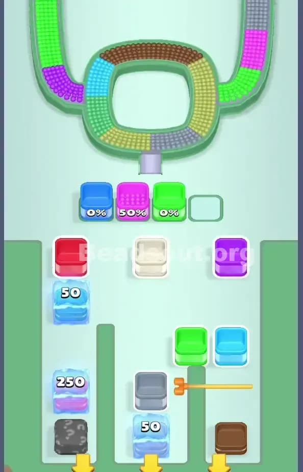 Beads Out Level 840 Solution 1