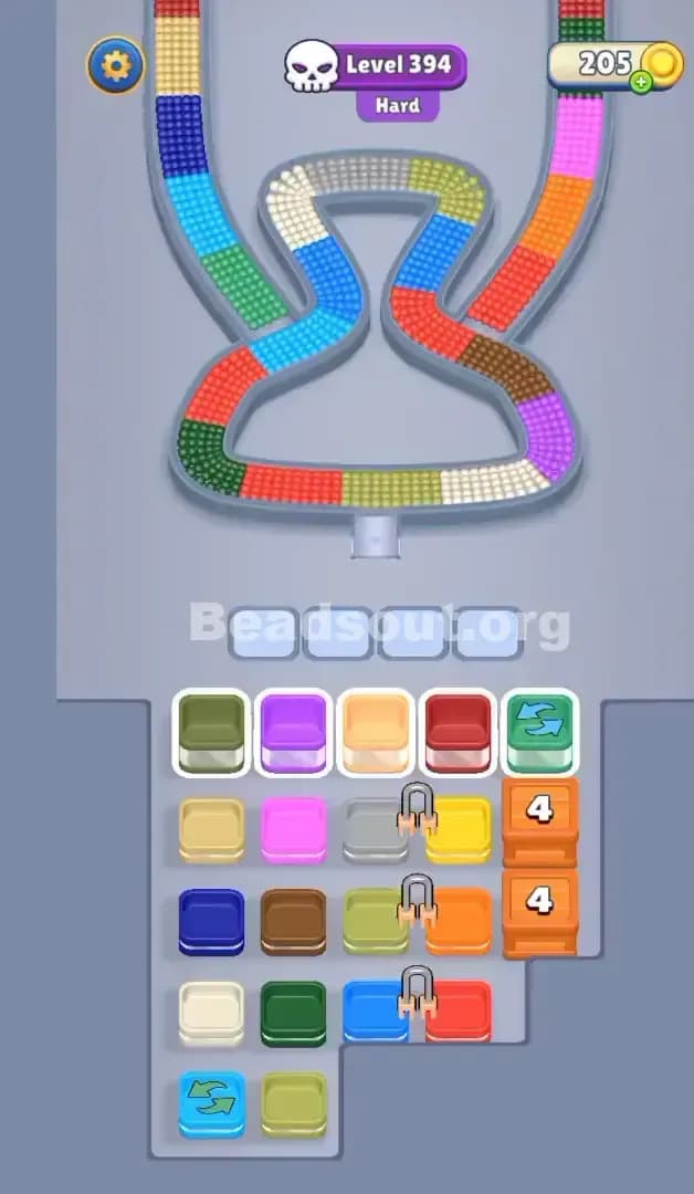 Beads Out Level 394 Screenshot