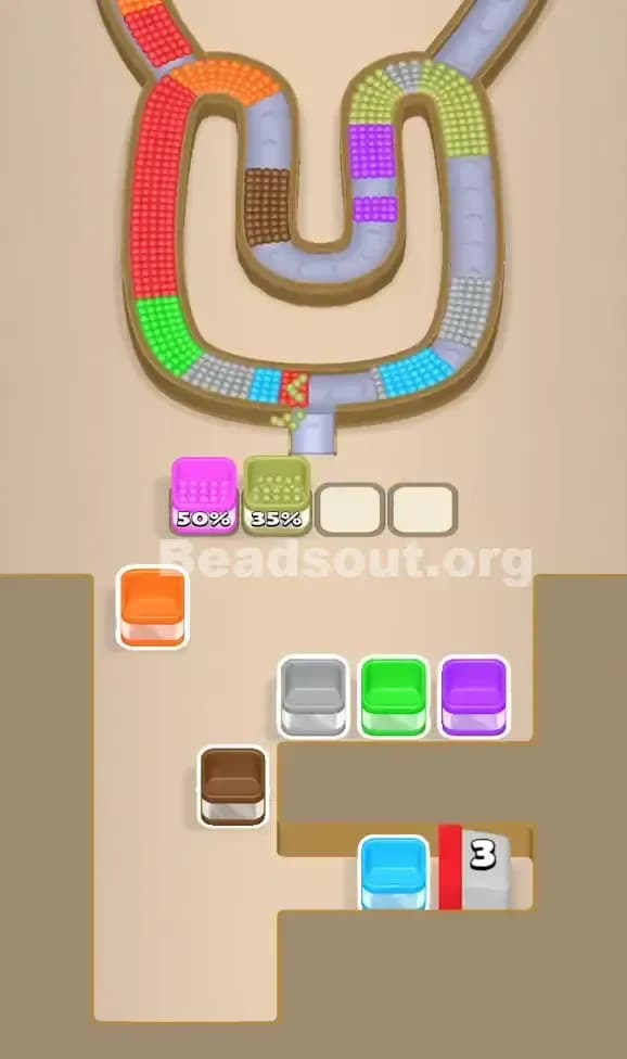 Beads Out Level 43 Solution 2