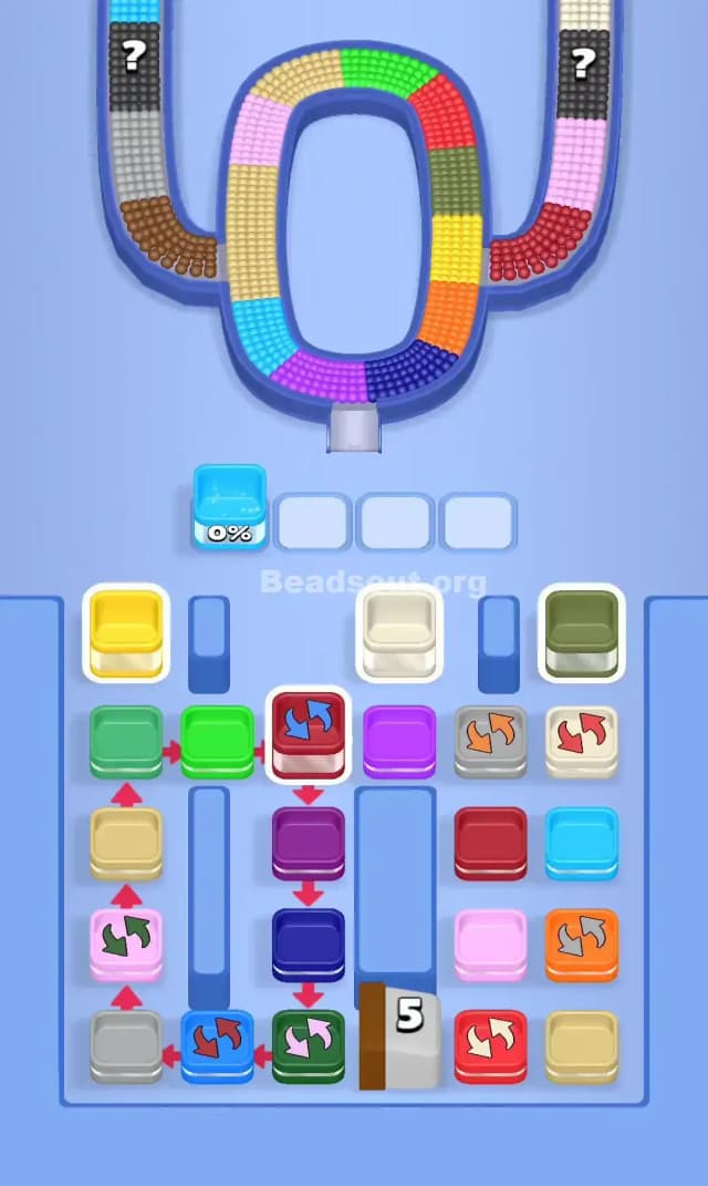 Beads Out Level 751 Gameplay