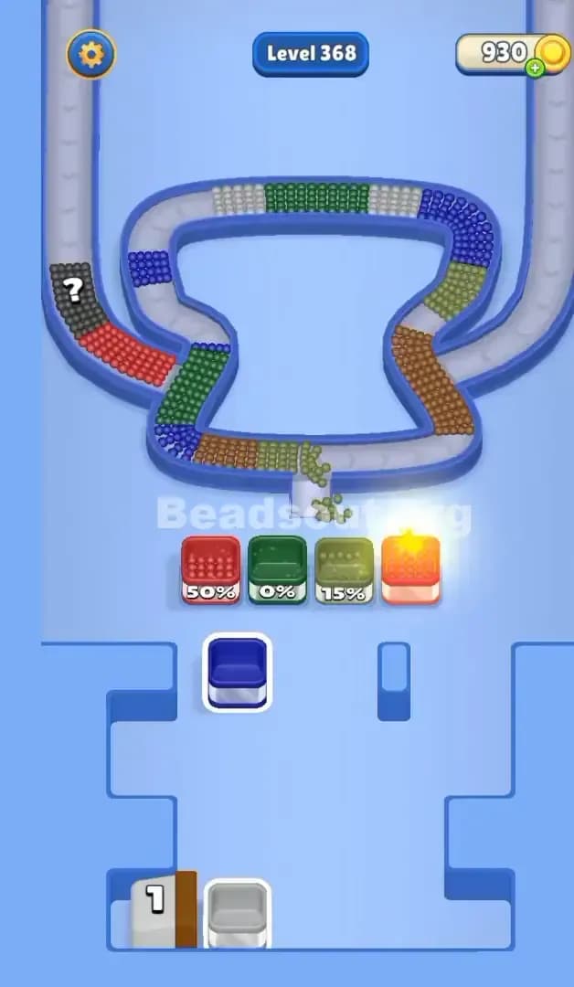 Beads Out Level 368 Solution 3