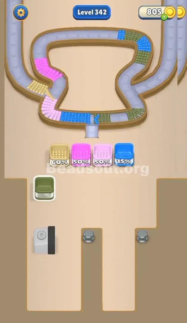 Beads Out Level 342 Solution 3