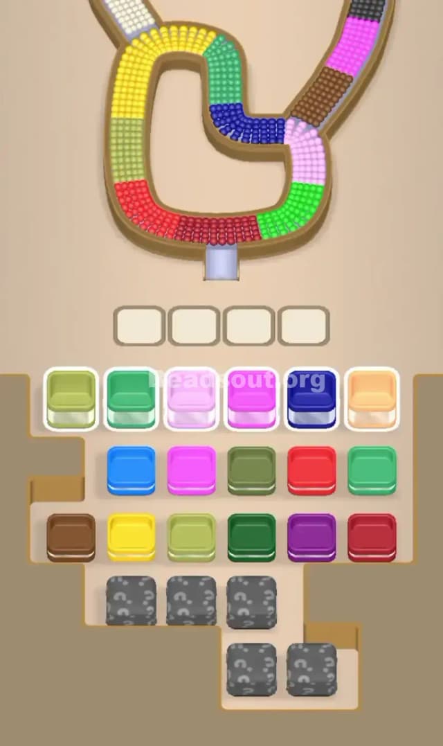 Beads Out Level 109 Gameplay