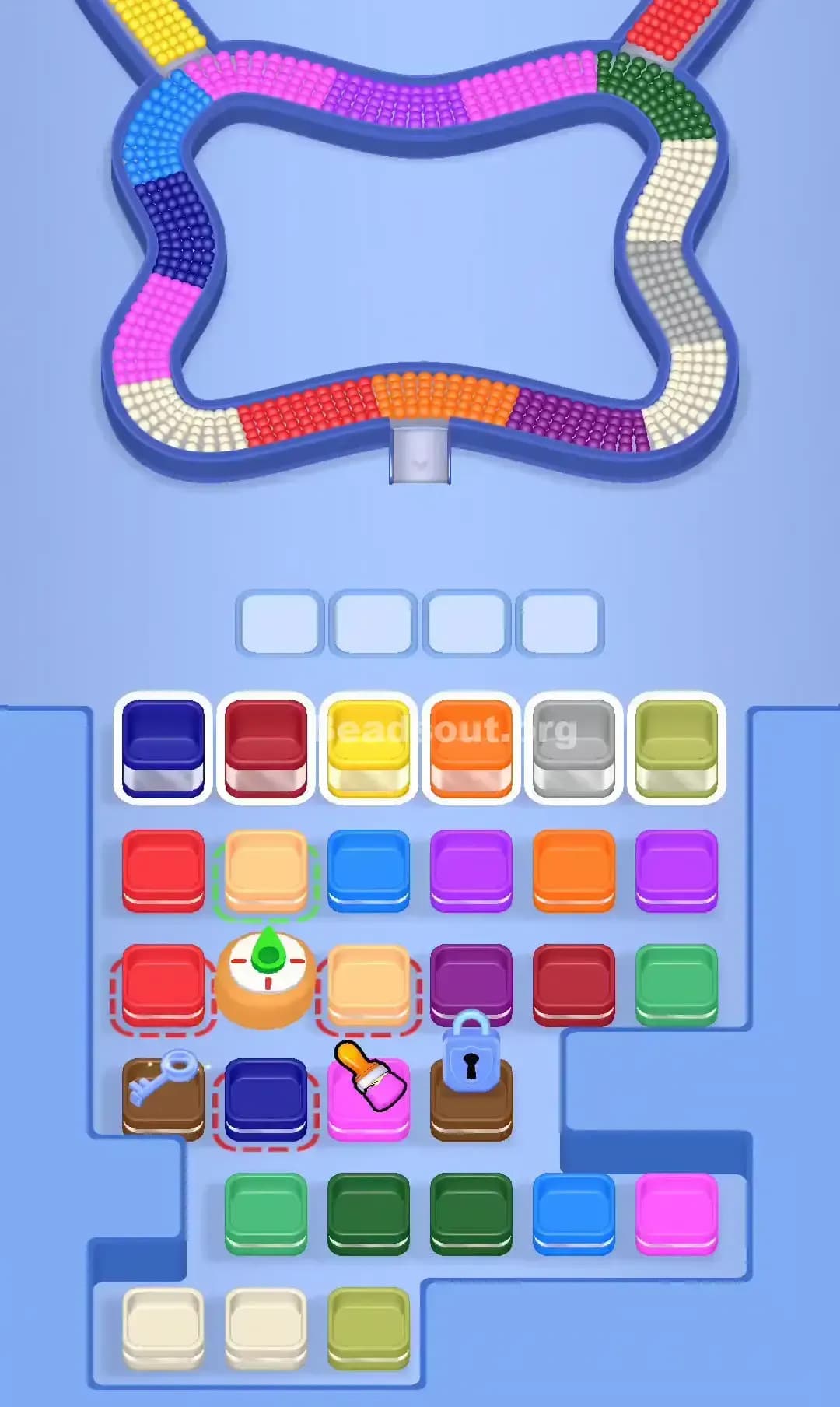 Beads Out Level 728 Screenshot