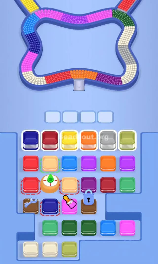 Beads Out Level 728 Gameplay