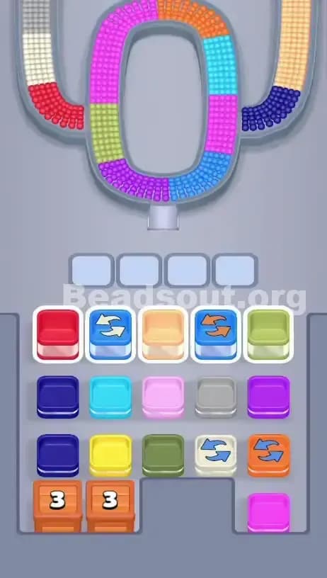 Beads Out Level 366 Gameplay