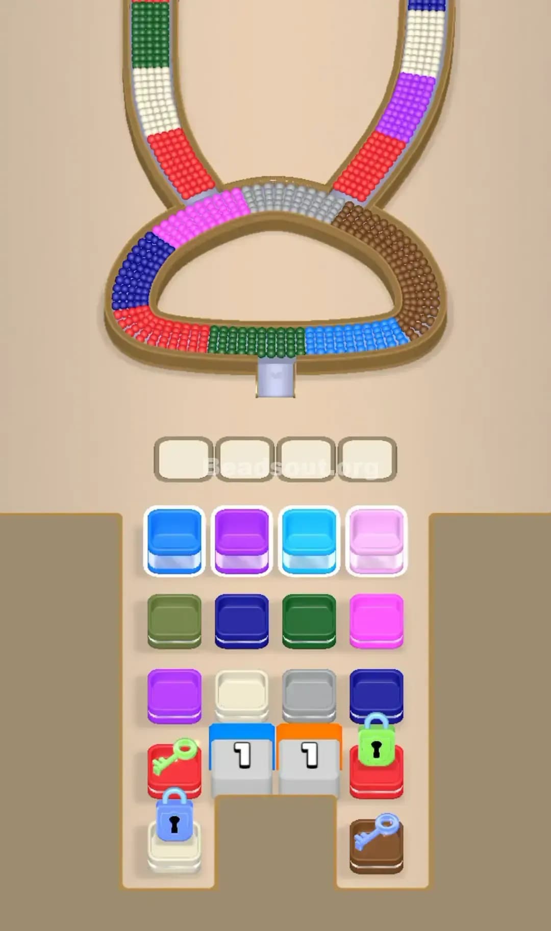 Beads Out Level 184 Screenshot