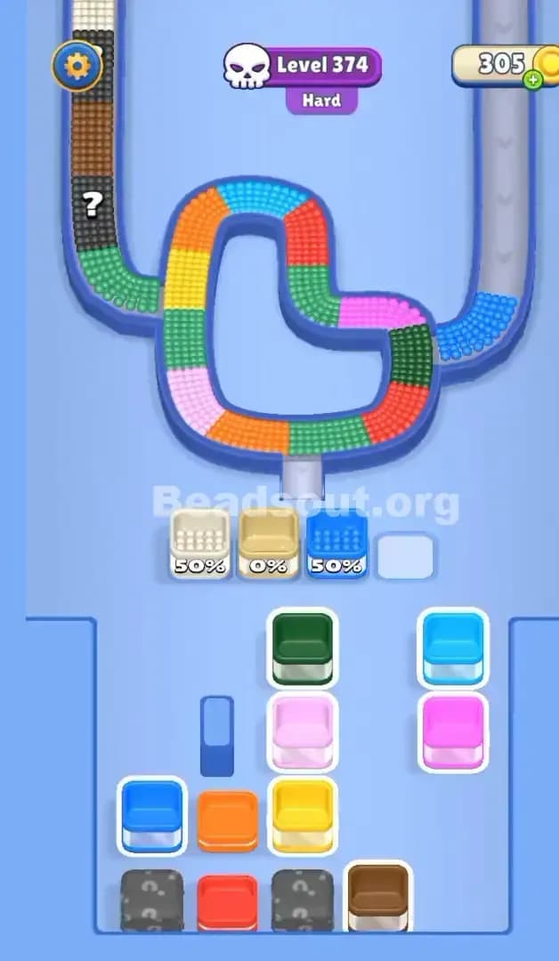 Beads Out Level 374 Solution 2