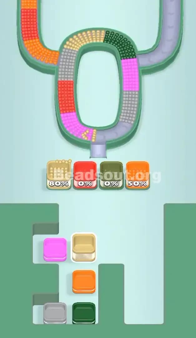Beads Out Level 17 Solution 2