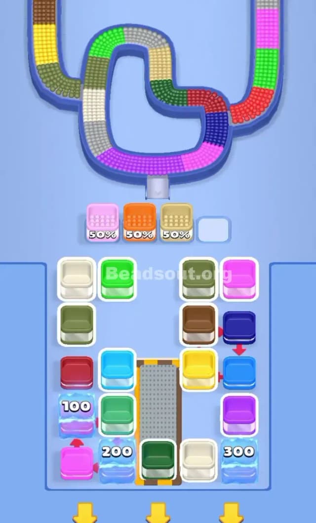 Beads Out Level 655 Solution 1