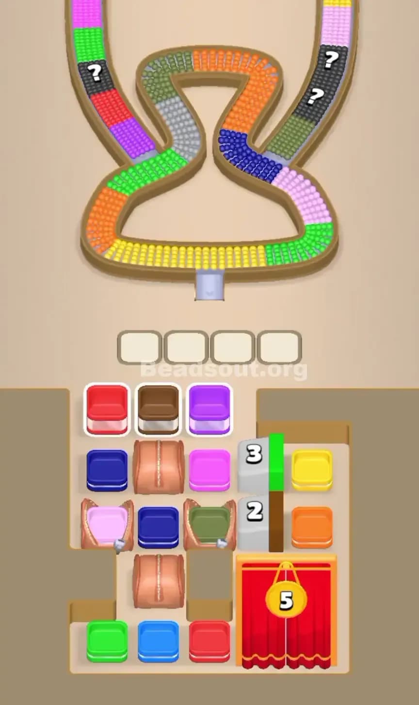 Beads Out Level 154 Screenshot