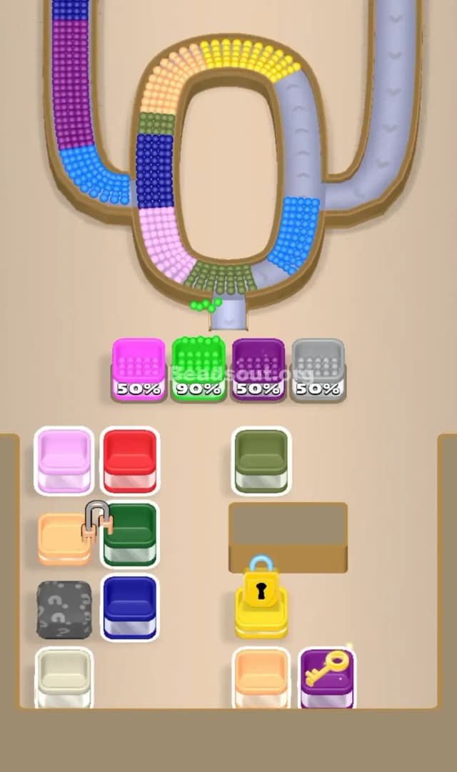 Beads Out Level 233 Solution 2