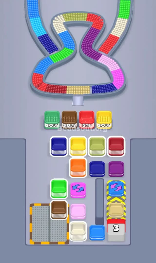 Beads Out Level 375 Solution 1