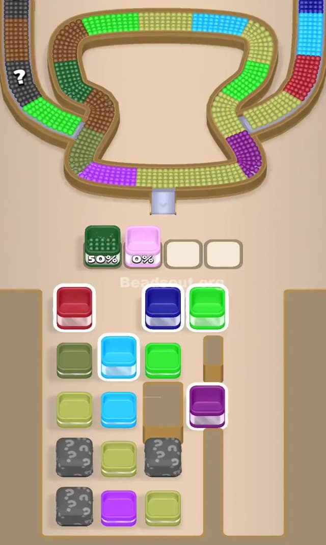 Beads Out Level 696 Solution 1