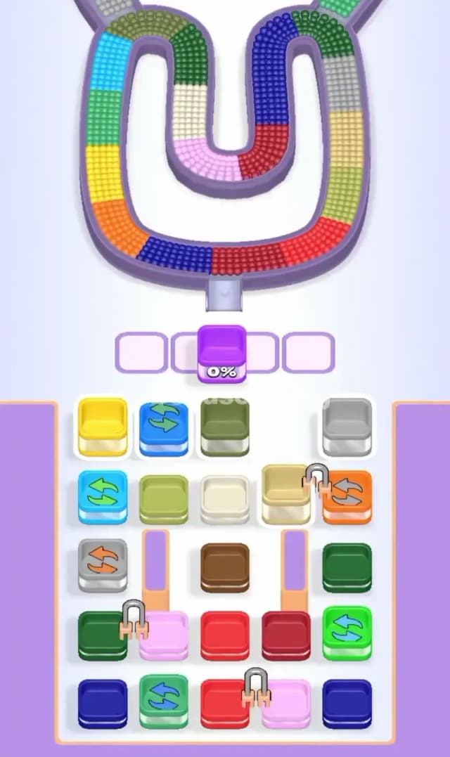 Beads Out Level 391 Gameplay