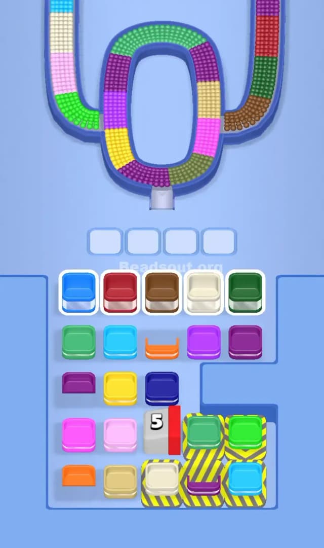 Beads Out Level 521 Gameplay