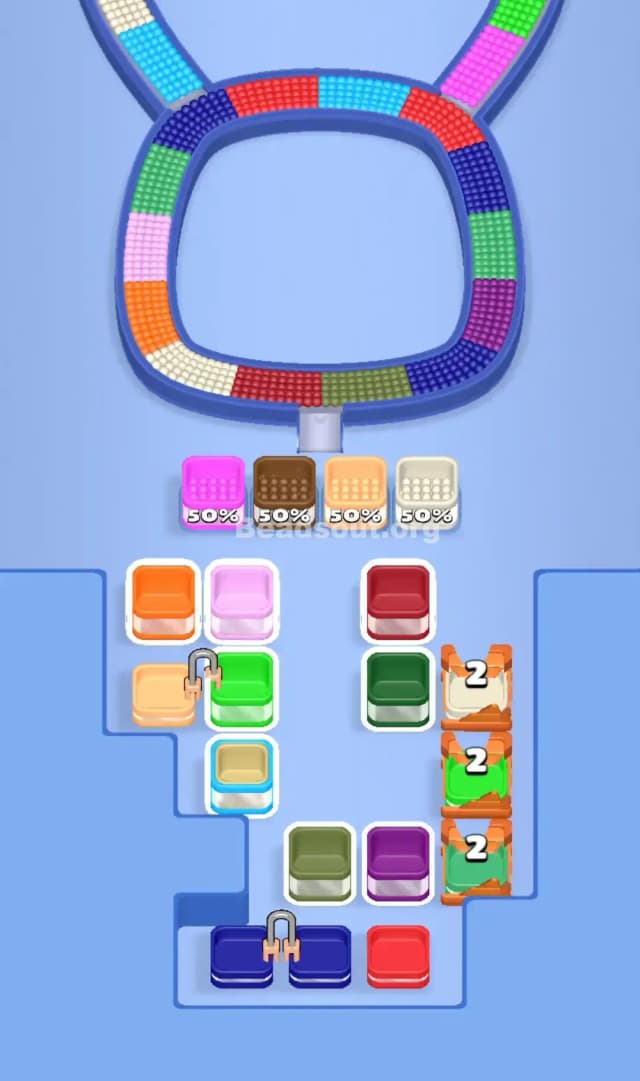 Beads Out Level 540 Solution 1