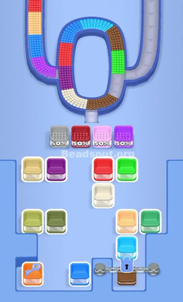 Beads Out Level 595 Gameplay