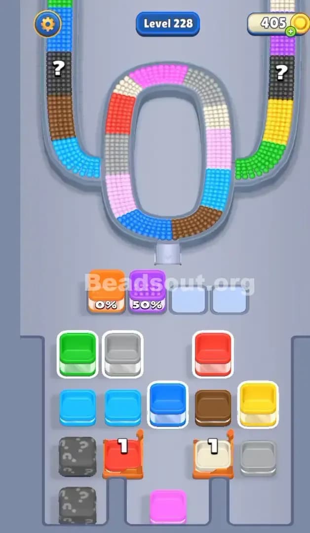 Beads Out Level 228 Solution 1