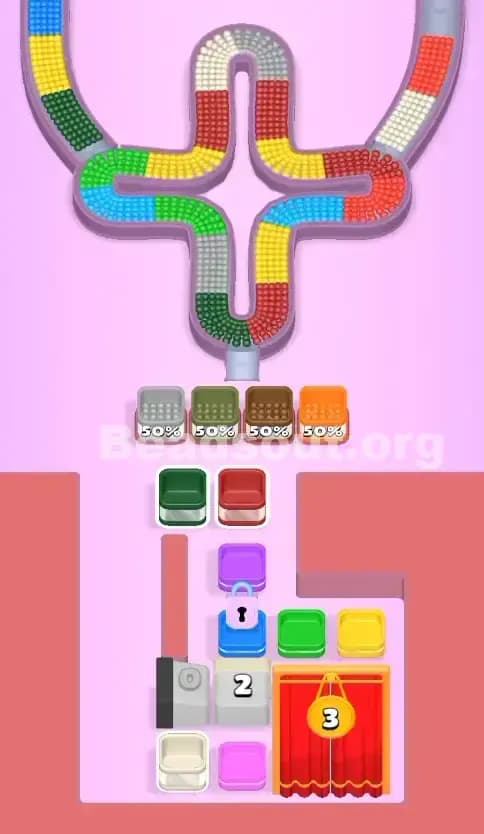 Beads Out Level 166 Solution 1