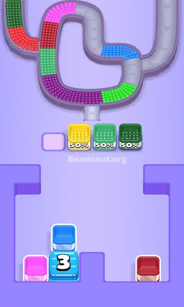 Beads Out Level 845 Solution 3