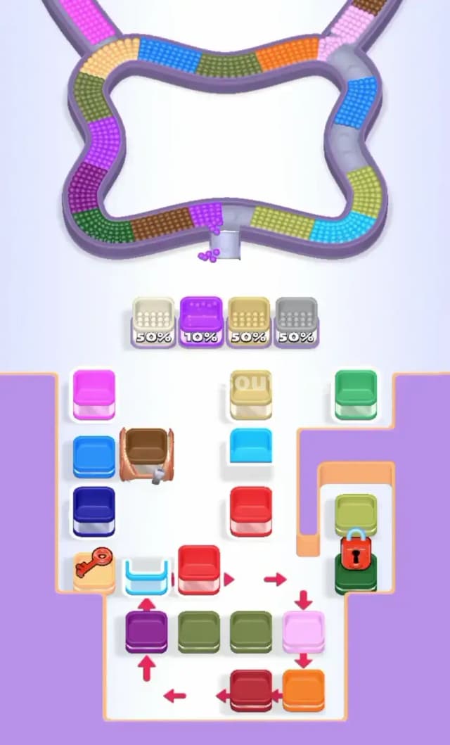 Beads Out Level 660 Solution 1