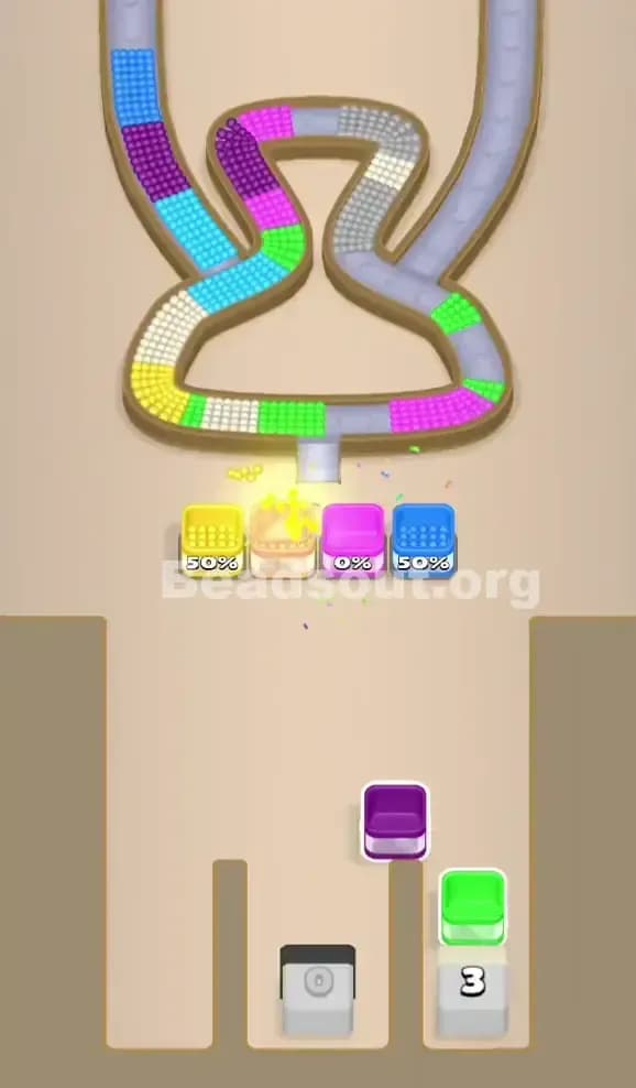 Beads Out Level 160 Solution 3