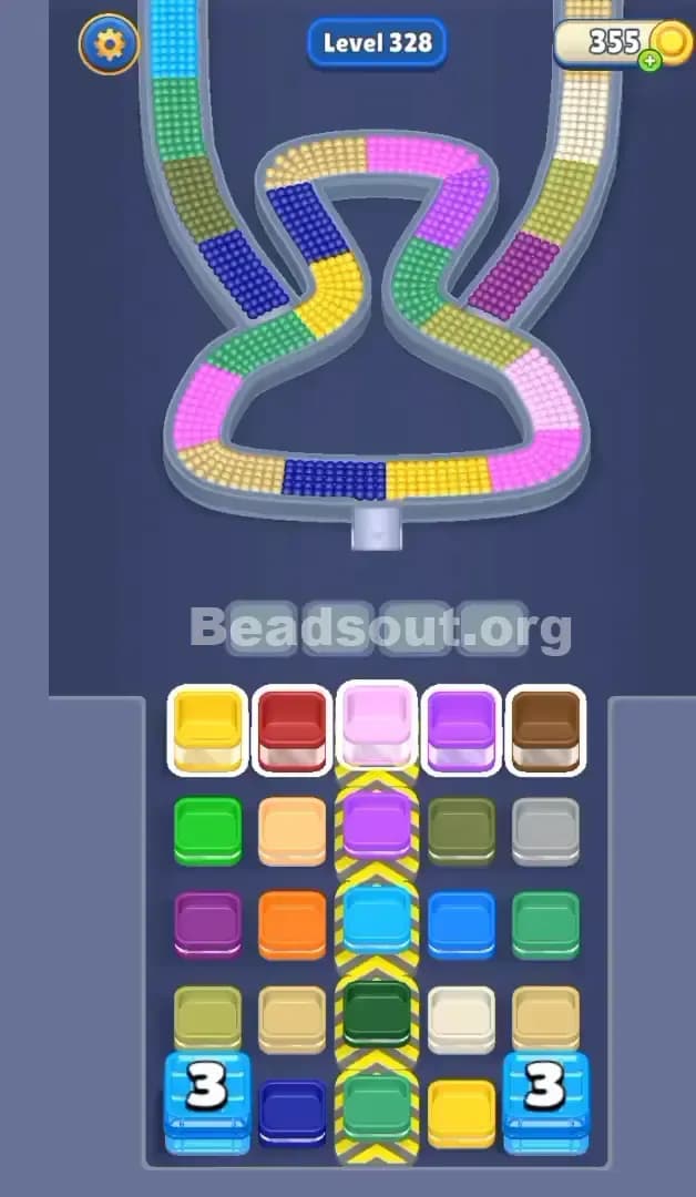 Beads Out Level 328 Screenshot