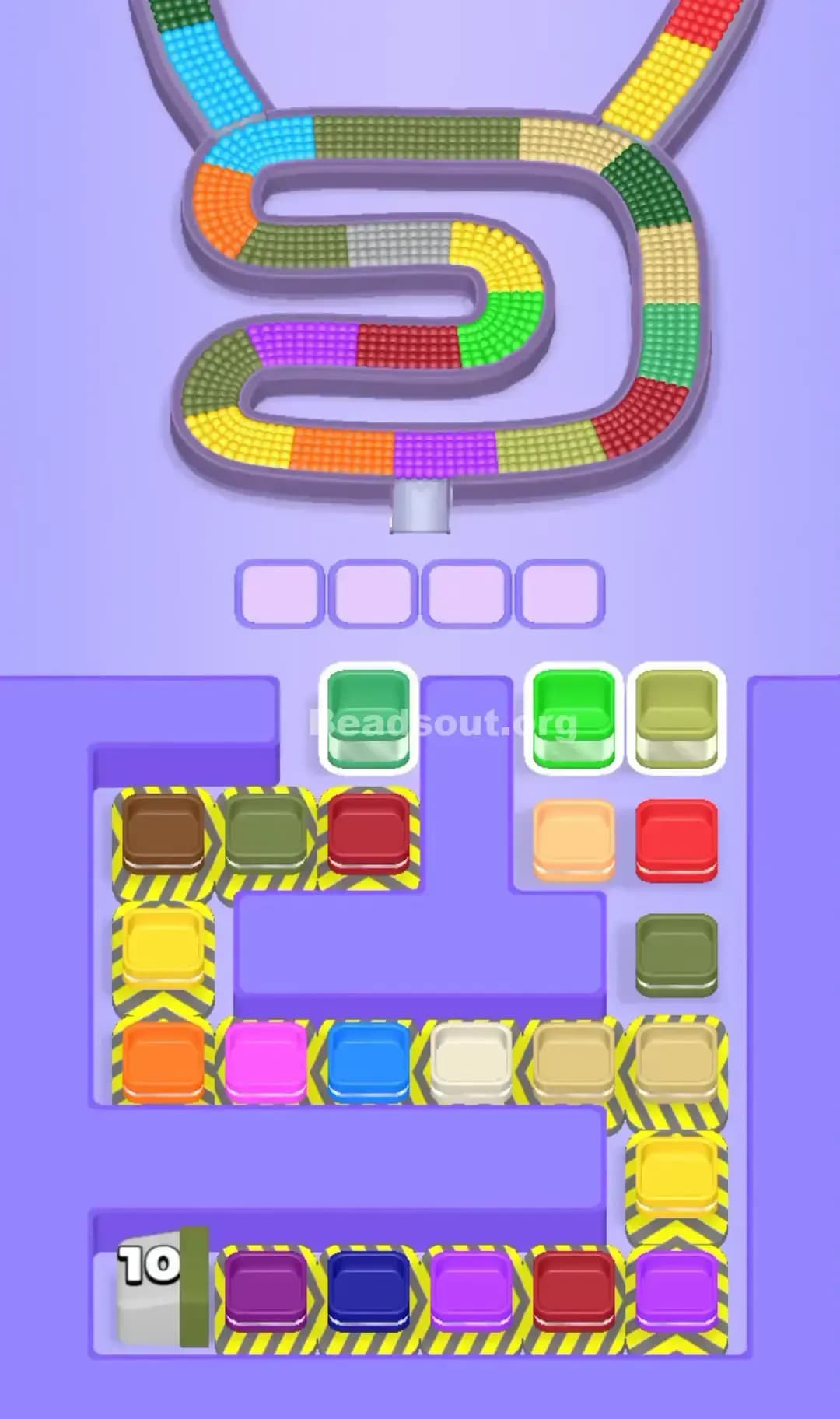 Beads Out Level 344 Screenshot