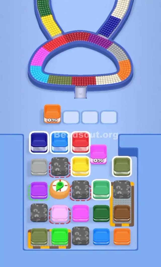 Beads Out Level 614 Gameplay