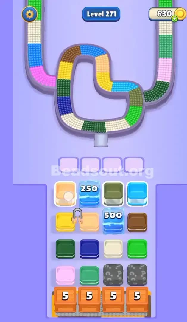 Beads Out Level 271 Screenshot
